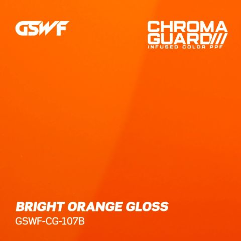 Bright Orange Gloss — muestra real de GSWF