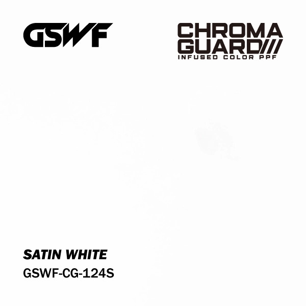 Satin White — muestra real de GSWF