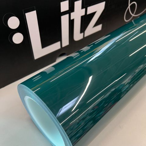 Crystal Hell Green — muestra real de LITZ