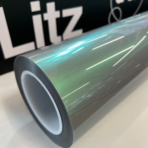 Limerock Gray — muestra real de LITZ