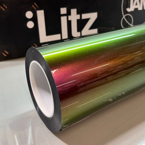 Purple Haze Gloss — muestra real de LITZ