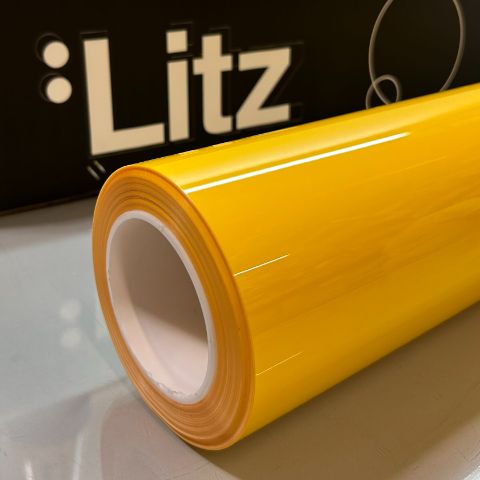 Signal Yellow — muestra real de LITZ
