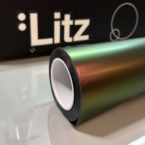 Purple Haze Matte — muestra real de LITZ