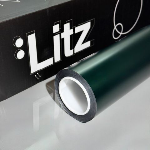 Dark Green Matte — muestra real de LITZ