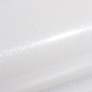 Sparkling White Gloss — muestra real de TeckWrap