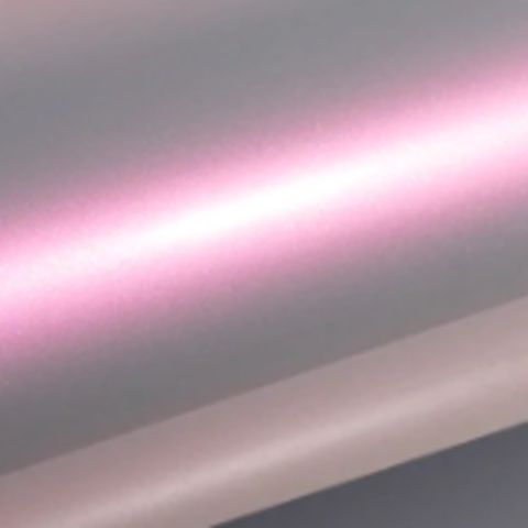 Cherry Steel Pink Gloss — muestra real de TeckWrap
