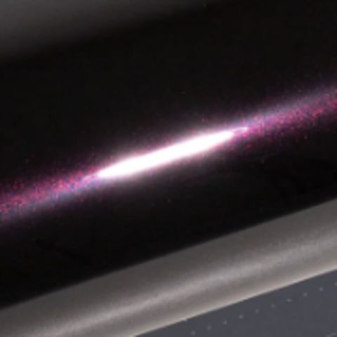 Black Plum Purple Gloss — muestra real de TeckWrap