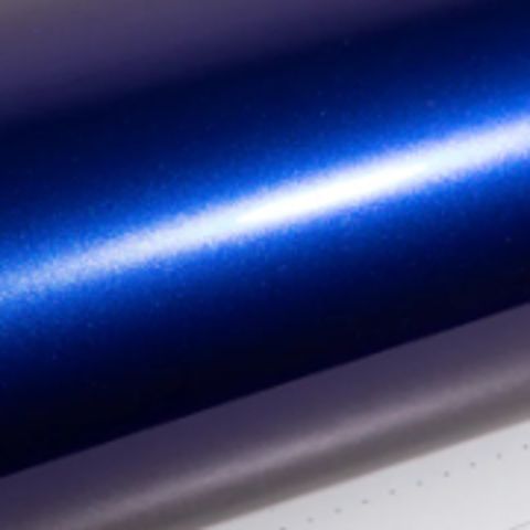 Sapphire Blue Gloss — muestra real de TeckWrap