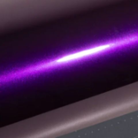 Deep Amethyst Blue Gloss — muestra real de TeckWrap